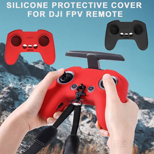 DJI FPV Silicone Remote Cover Case For DJI FPV Combo Remote Controller Protector Skin Sleeve Drone Accessorries