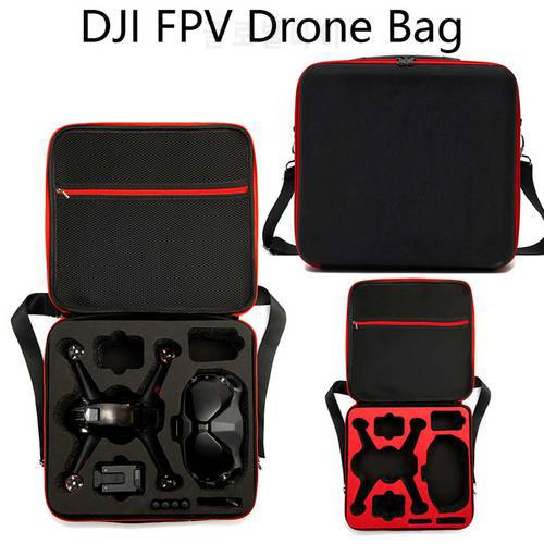 EVA Storage Bag Carrying Case For DJI FPV 4K Drone Portable Hard Shell Protective Box For DJI FPV Drone Accessories
