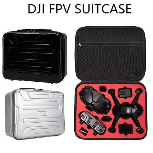 DJI FPV Hardshell Handheld Storage Bag Waterproof Protective Box Carrying Case For DJI FPV Handbag Carry Bag Drone Accessories