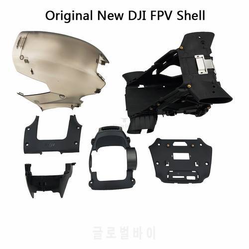 Original New Upper Middle Bottom Shell Protective Frame Cover For DJI FPV Drone Body Case Replacement Repair Parts