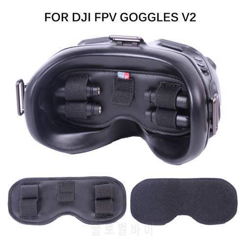 Dustproof Lens Protector for DJI FPV Goggles Antenna Storage Cover Memory Card Slot Holder for DJI FPV VR Glasses Accessories
