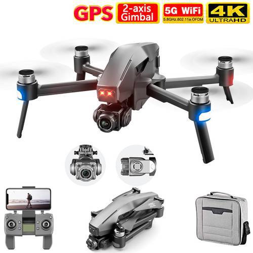 2021 M1 Pro 2 drone 4k HD mechanical 2-Axis gimbal camera 5G wifi gps system supports TF card drones distance 1.6km