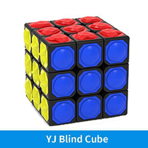 2020 Magic Cube 3x3x3 Yj Tactile Cube Blind Cube 3*3*3 Puzzle Cubes 61mm Magic 3x3 Cube Toys for Children Boys Kids Toys