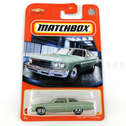 2021 Matchbox Cars 1975 CHEVY CAPRICE 1/64 Metal Diecast Collection Alloy Model Car Toys