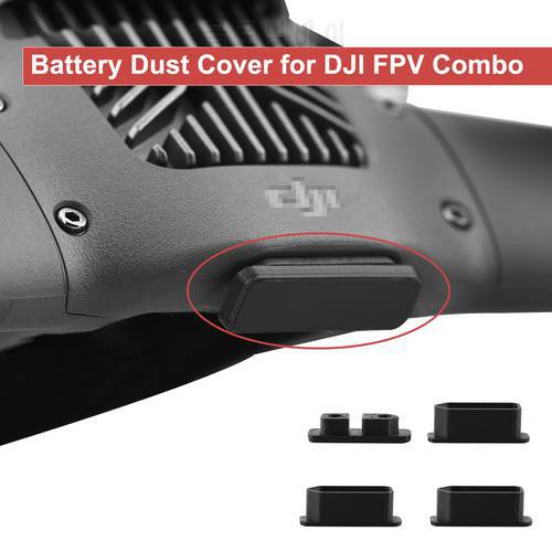 Battery Dust Cover For DJI FPV Combo Drone Body Contact Dust Plug Charging Port Protection Prevent Short-circuit Cap Accessory