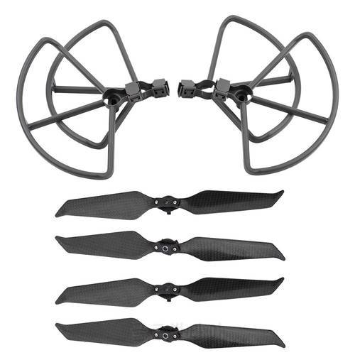 4PCS Propeller Protector 8743F Carbon Fiber Props for DJI Mavic 2 Pro Zoom Drone Low Noise Blade Protective Guard Spare Parts