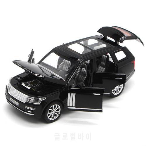 halolo 1:32 Land-Rover Range Rover SUV Alloy Car Model Sound Light Toy Car Metal Car Model Boy Toy Children Gifts A265
