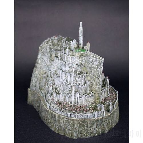 [VIP] High quality action figures Minas Tirith model statue toys collection model copper imitation novelty ashtray best gift