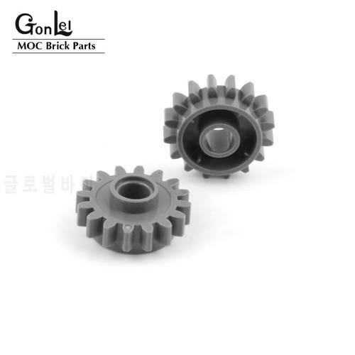 20Pcs/lot Hig-Tech Parts 6542b Gears 16 Tooth with Clutch [Smooth] MOC Building Building Blocks Bricks DIY Toys Particles