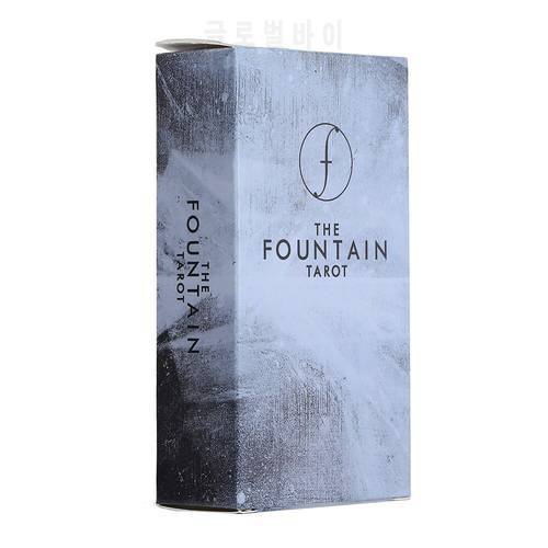 The Fountain Tarot Oracle Board Deck Entertainment Parties card Game With PDF Guidebook Wholesale