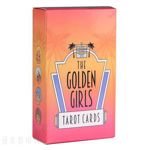 The Golden Girls Tarot Cards A Look into Your Future From the Lanai Deck Card Game Divination for Beginners with Guidebook