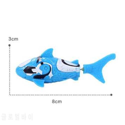Light Electric Swimming Electronic Pet Fish Plastic Rocking Fancy Music Small Fishes Children Playing Bathing Toys Bath Toy 2021