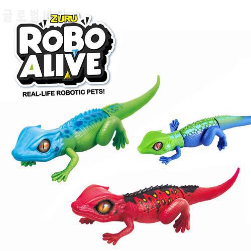 Zuru Robo Alive Slithering Crawl Snake Lurking Lizard Dinosaur Battery Powered Robotic Spoof Toys for Boys Gift