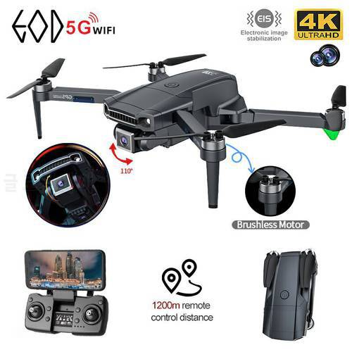 L800Pro FPV Drone 6k Profesional GPS Aerial Photography 5G WiFi Drones With Camera Dual HD RC Quadcopter Brushless Foldable Gift
