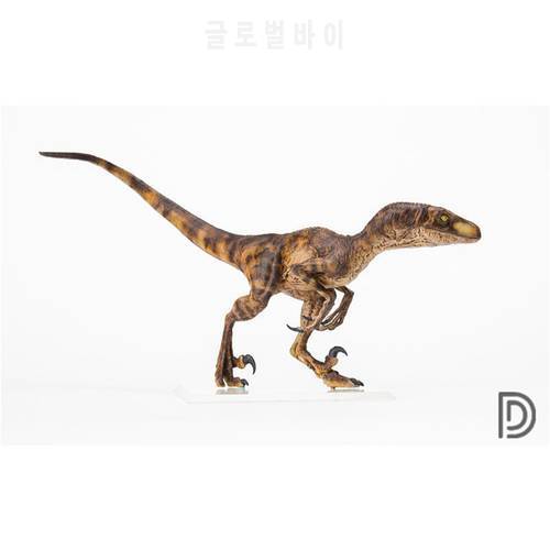 DINO DREAM 1:15 Scale Velociraptor Raptor in the kitchen Figure Dromaeosauridae Dinosaur Model Collector Animal Adult Toy Gift