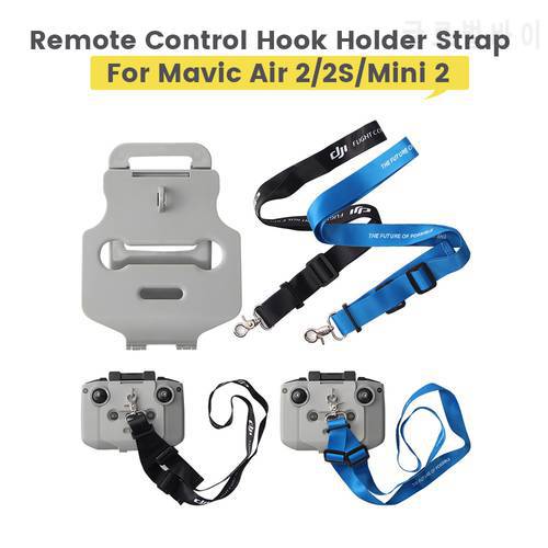 Controller Holder Strap For DJI Mini 2 Adjustable Lanyard for DJI Mavic Air 2/Air 2S/ Mavic Mini 2 Neck Strap Drone Accessories