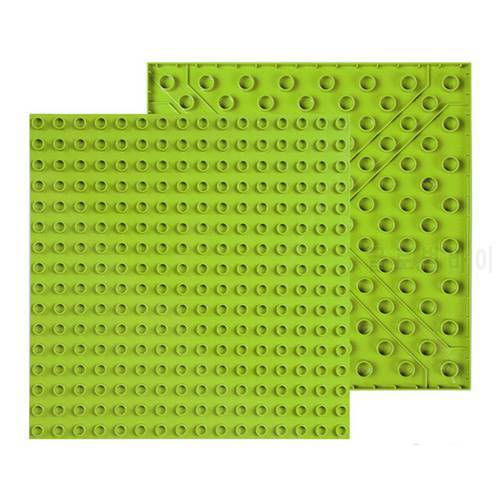 16*16 Dots Big Base plate Big Bricks Double Side Hollow Baseplate DIY Building Blocks Early Educational Toys For Children Gift