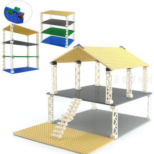 Double-sided Base Plates 32*32 32*16 Plastic Bricks Baseplates Compatible Classic Dimensions Building Blocks Construction Toys