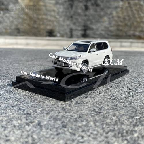 Diecast Car Model for Kyosho & Well LX570 1:64 (White)