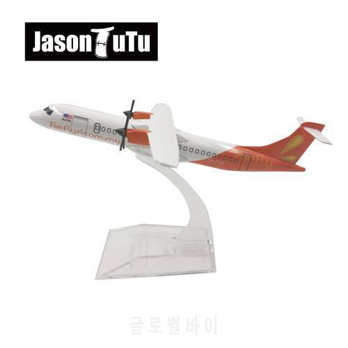 JASON TUTU 16cm Firefly Airlines ATR72-600 Airplane Model Plane Model Aircraft Diecast Metal 1/400 Scale Planes shipping