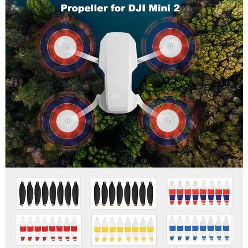8pcs/16pcs New for DJI Mini 2 Propeller for Mavic Mini 2/SE 4726 Low Noise Easy to Install Props Replacement Blade In Stock