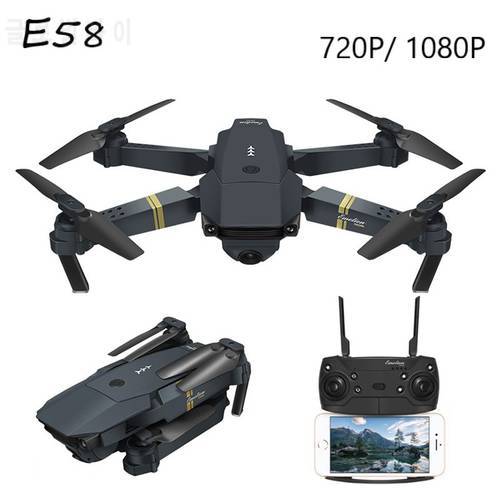 Eachine E58 Drone WIFI FPV With Wide Angle HD1080P/720P Camera Hold Mode Foldable Arm RC Quadcopter X Pro RTF Drone Dropshipping