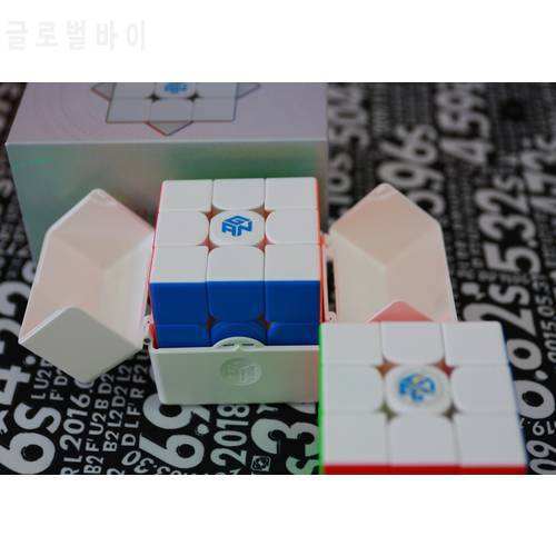 Gan11 M Duo Stickerless Magnetic Cube 3x3 Speed cubing Puzzle Gan 11 M Duo
