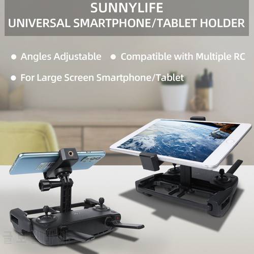 Sunnylife Remote Controller Smartphone Holder Tablet Mount with Neck Strap for DJI Mini SE / Air 2S / Mavic 2