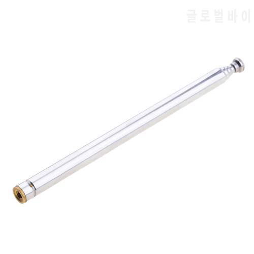 Universal 80mm to 300mm Detachable Expandable 5 Section Telescopic Antenna for