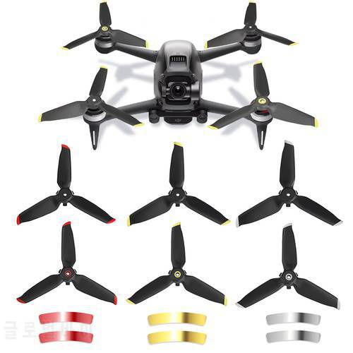 4pcs FPV Combo Drone Three Leaves Propellers for DJI FPV Propeller Quick Release Blade Props Noise Reduction Accessoires