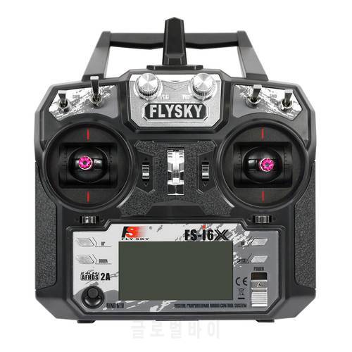 Flysky FS-i6X 10CH 2.4GHz AFHDS 2A RC Transmitter No Receiver For RC Drone Airplane Helicopter Remote Controller