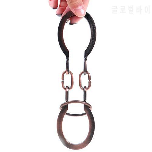 1pc Adult and Teenager Cast Metal Brain Teaser Puzzle Toys - Horse Zinc Alloy Horseshoe Lock Toys