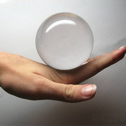 60 mm Acrylic Contact Juggling Ball Magic Tricks Crystal Ultra Clear 100% Acrylic Ball Manipulation Juggling balls for party