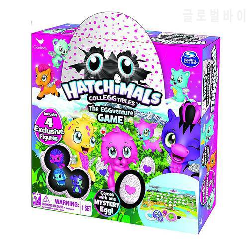 Hatchimals Colleggtibles Eggventure Card Board Game