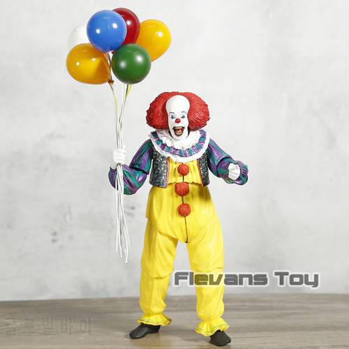 NECA Stephen King&39s The Movie 1990 Pennywise PVC Action Figure Collectible Model Toy
