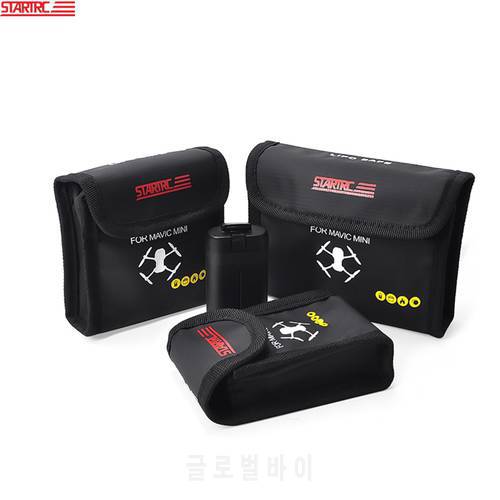 STARTRC Mavic Mini Lipo Battery Bag Explosion-proof Safe Storage Bag Fireproof Protective Bag For DJI Mini 2 Mavic Mini Drone