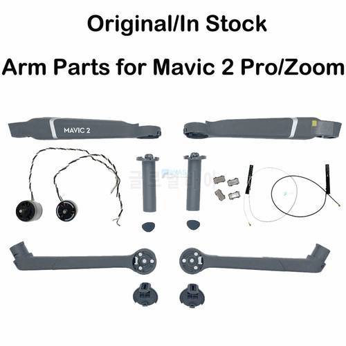 Genuine Arm Part for DJI Mavic 2 Pro/Zoom Arm Shell/CW CCW Motors/Landing Gear/LED Cover/Antenna Cable/Propeller Mounting Plate