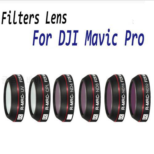 Drone Filter For Mavic Pro CPL UV STAR Neutral Density Camera Filters For DJI Mavic Pro 4K Lens Accessories ND 4 8 16 32 Filter