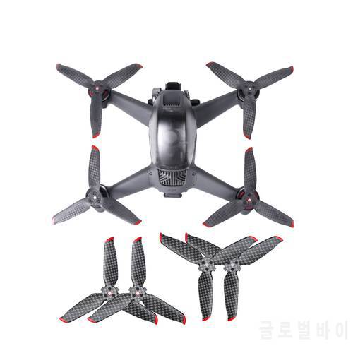 For DJI FPV Carbon Fiber Propellers Hard and Durable Lightweight Propellers 5328S Low Noise Props Blades Accessories