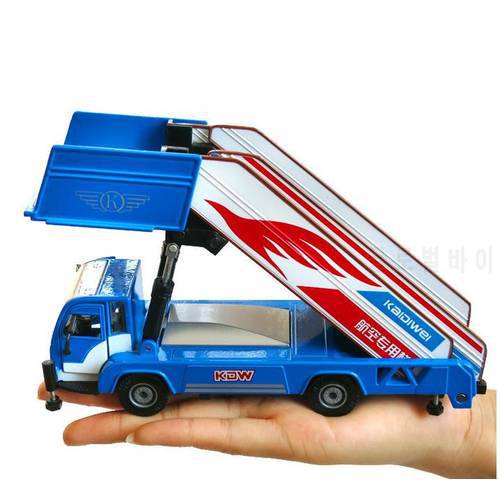 High imitation staircase car model, 1: 43 alloy boarding machine toy, metal castings, ladder toy vehicle, free shipping