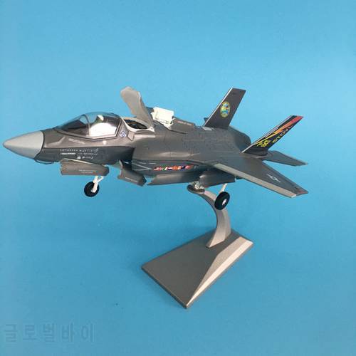 JASON TUTU 1:72 F35B Fighter Jets Metal Airplane Model F-35 Lightning II Diecast Metal Aircraft For Collections shipping