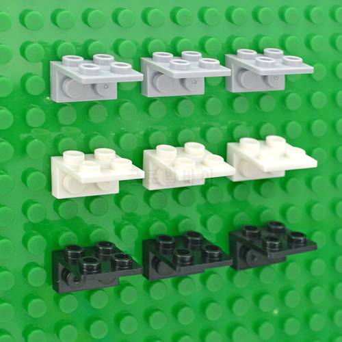 Figures Stand Base Plate 99207 Bracket 1x2 2x2 Inverted Building Blocks DIY Figure Standing Display Bracket Assemble Brick Toys