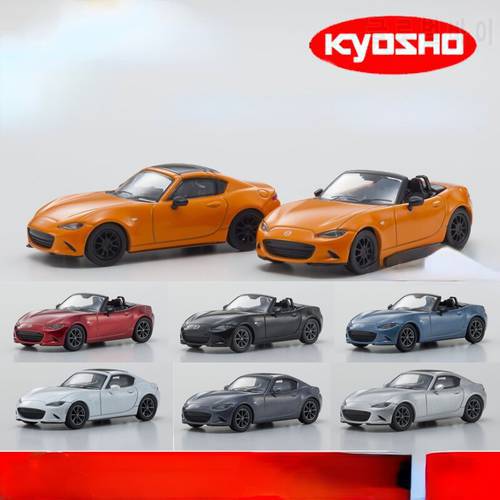 Kyosho 1/64 Mazda Roadster Diecast Collection of Simulation Alloy Car Model Children Toys