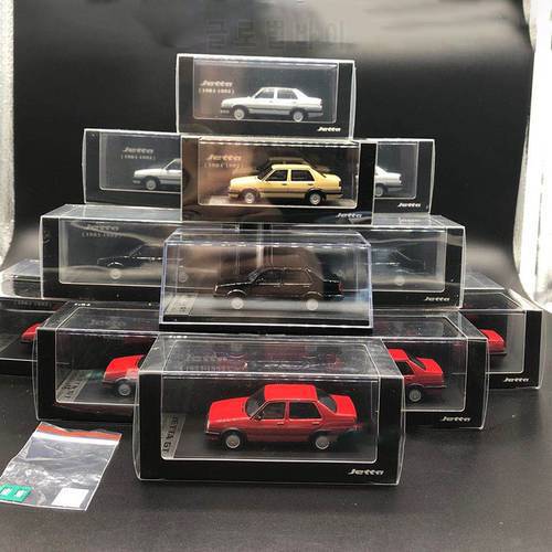 Diecast 1:64 Scale JETTA GT Alloy Simulation Car Model Collection Souvenir Ornaments Display Vehicle Toys Gift Show