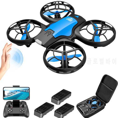 2021 NEW Quadcopter V8 drone 4k profesional 1080P 480P HD Camera WiFi Fpv Air Pressure Altitude Hold Black RC Drone Toy