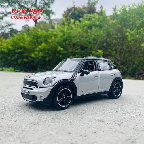 Maisto 1:24 BMW MINI Countryman alloy super toy car simulation alloy car model crafts decoration collection toy tools gift