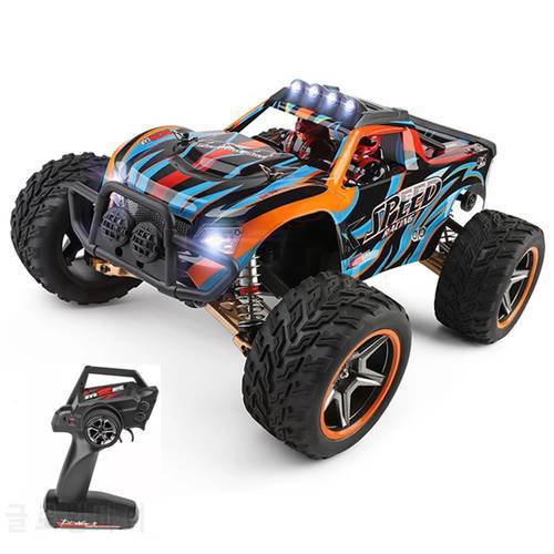 Wltoys 104009 1/10 Scale 2.4G Brushed RC Car 4WD High Speed Vehicle Models 45km/h Truck Buggy Toy Adults Children Gifts