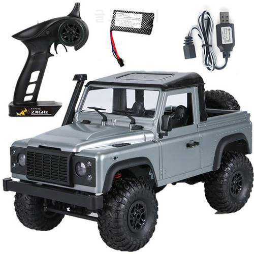 RC Cars MN91 1:12 4WD 2.4G Radio Control RC Cars Toys RTR Crawler Off-Road Vehicle Model Pickup Car