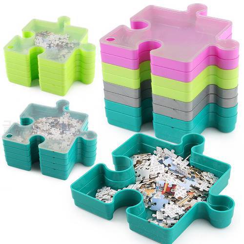 1000 Pieces Of Puzzle Accessories Three-dimensional Puzzle Storage Box Multifunctional Puzzle Splicing Sorting Organizer Gift