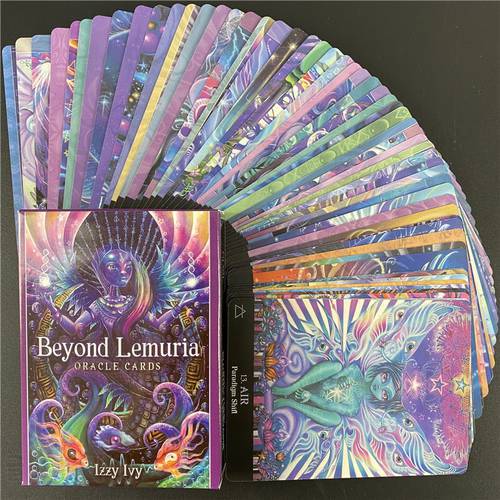 Beyond Lemuria Oracle Tarot Cards Deck Games Family Party Playing Entertainment In Factory Price